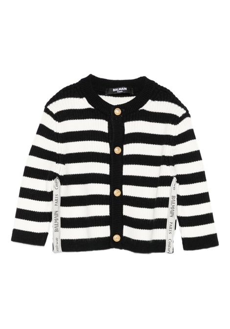 Cardigan a righe BALMAIN KIDS | BX9030 Z3297102NE